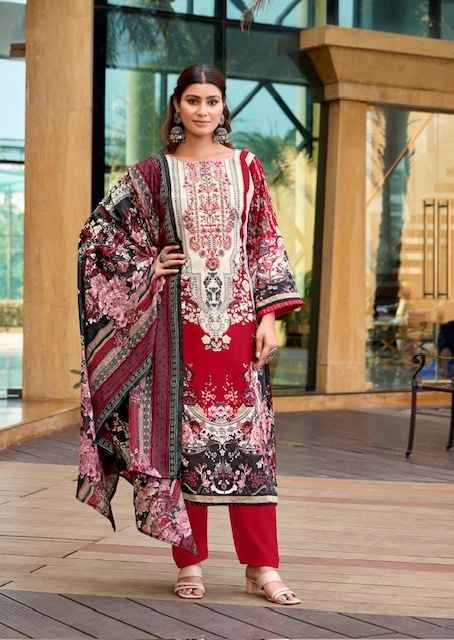 Levisha Naira Nx Vol-11 Cotton Dress Material (8 pcs Catalogue)