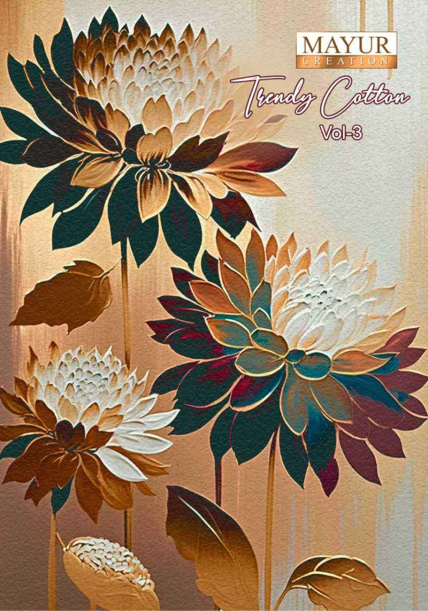Mayur Trendy Cotton Vol-3 Cotton Dress Material (10 pcs Catalogue)