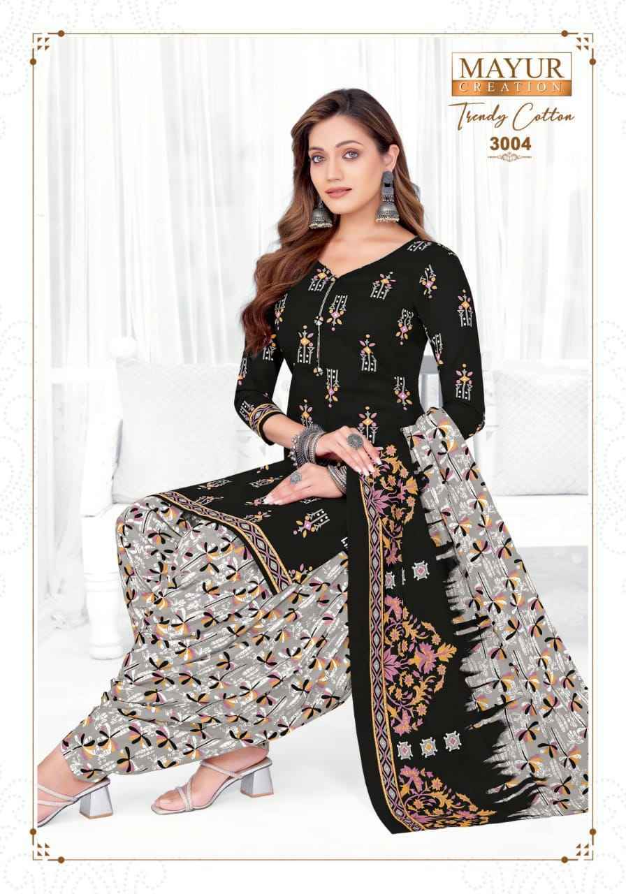 Mayur Trendy Cotton Vol-3 Cotton Dress Material (10 pcs Catalogue)