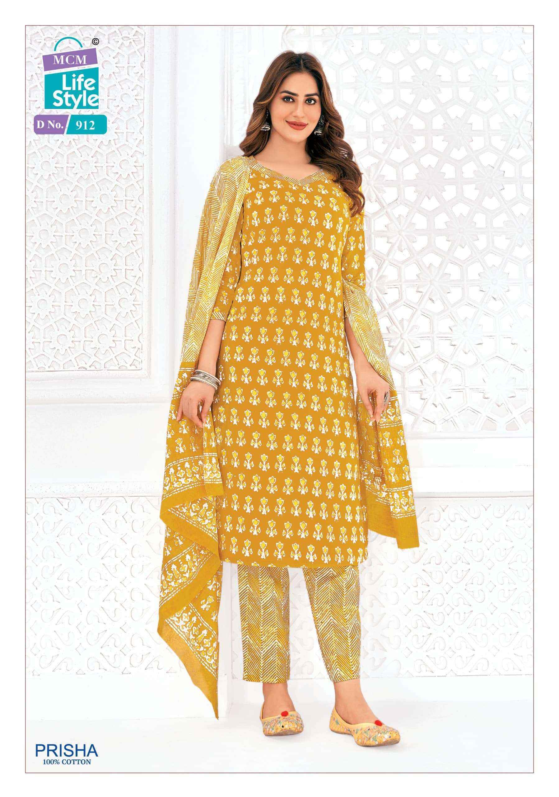 MCM Lifestyle Prisha Vol-3 Readymade Cotton Dress Wholesale Online