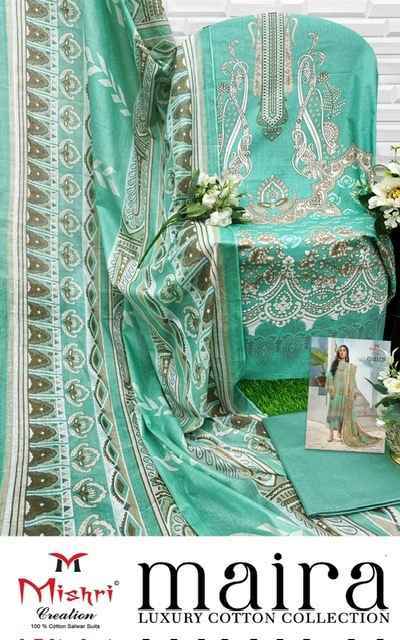 Mishri Creation Maira Cotton Dress Material (6 pcs Catalogue)