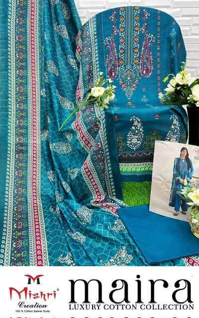 Mishri Creation Maira Cotton Dress Material (6 pcs Catalogue)