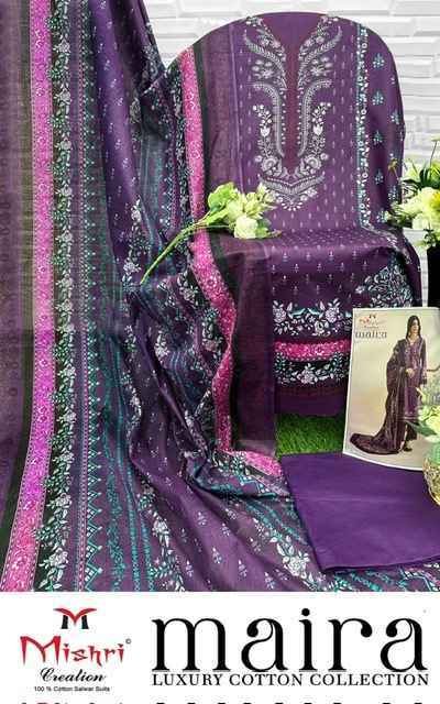 Mishri Creation Maira Cotton Dress Material (6 pcs Catalogue)