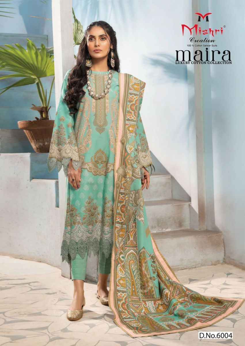 Mishri Creation Maira Cotton Dress Material (6 pcs Catalogue)