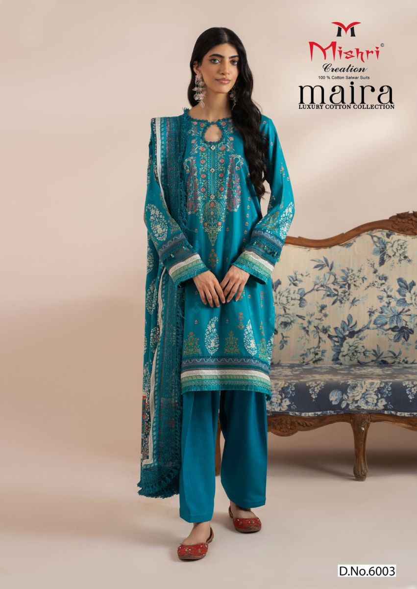 Mishri Creation Maira Cotton Dress Material (6 pcs Catalogue)