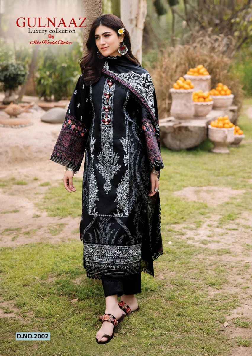 Miss World Choice Gulnaaz Vol-2 Cotton Dress Material (6 pcs Catalogue)