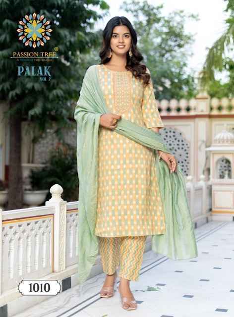 Passion Tree Palak Vol-2 Capsule Readymade Suit (10 pcs Catalogue)
