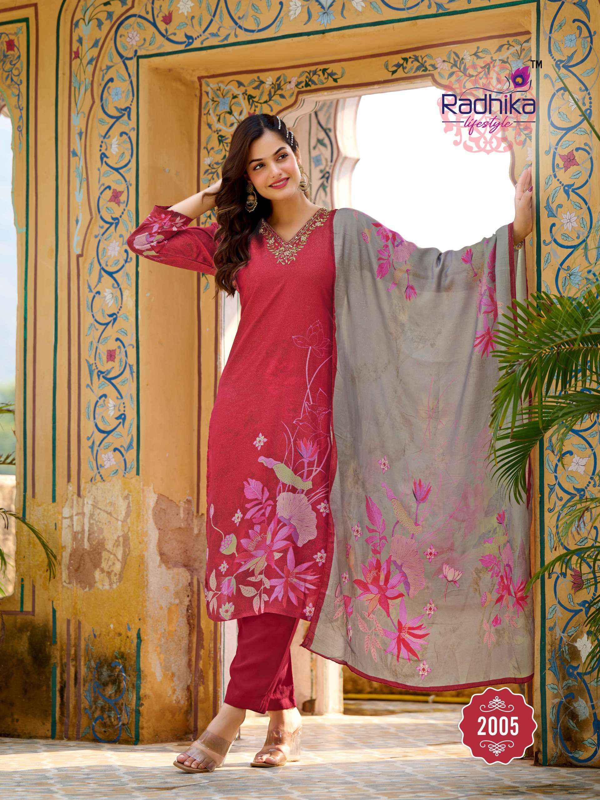 Radhika Lifestyle Festive Diaries Vol-2 Muslin Readymade Suit (6 pcs Catalogue)