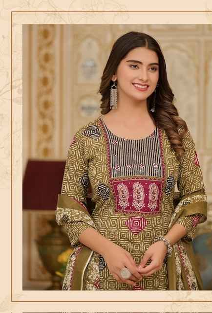 Rangmaya Rangrez Cotton Readymade Suit (8 pcs Catalogue)