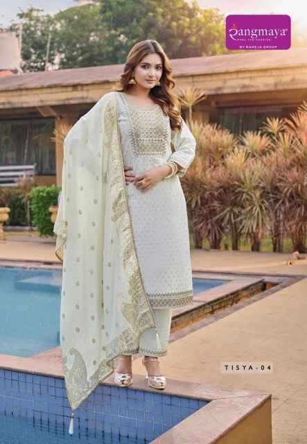 Rangmaya Tisya Chanderi Readymade Suit (8 pcs Catalogue)