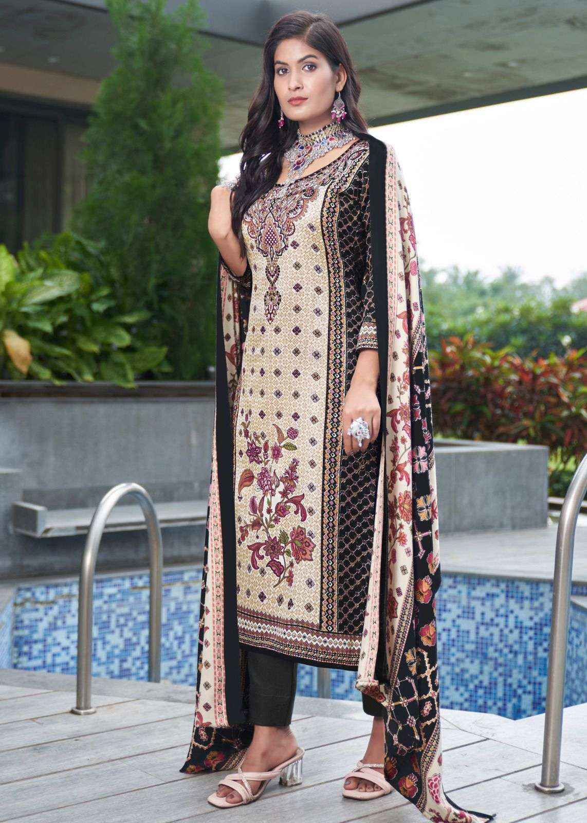 Roli Moli Creation Shahin Pashmina Dress Material (8 pcs Catalogue)