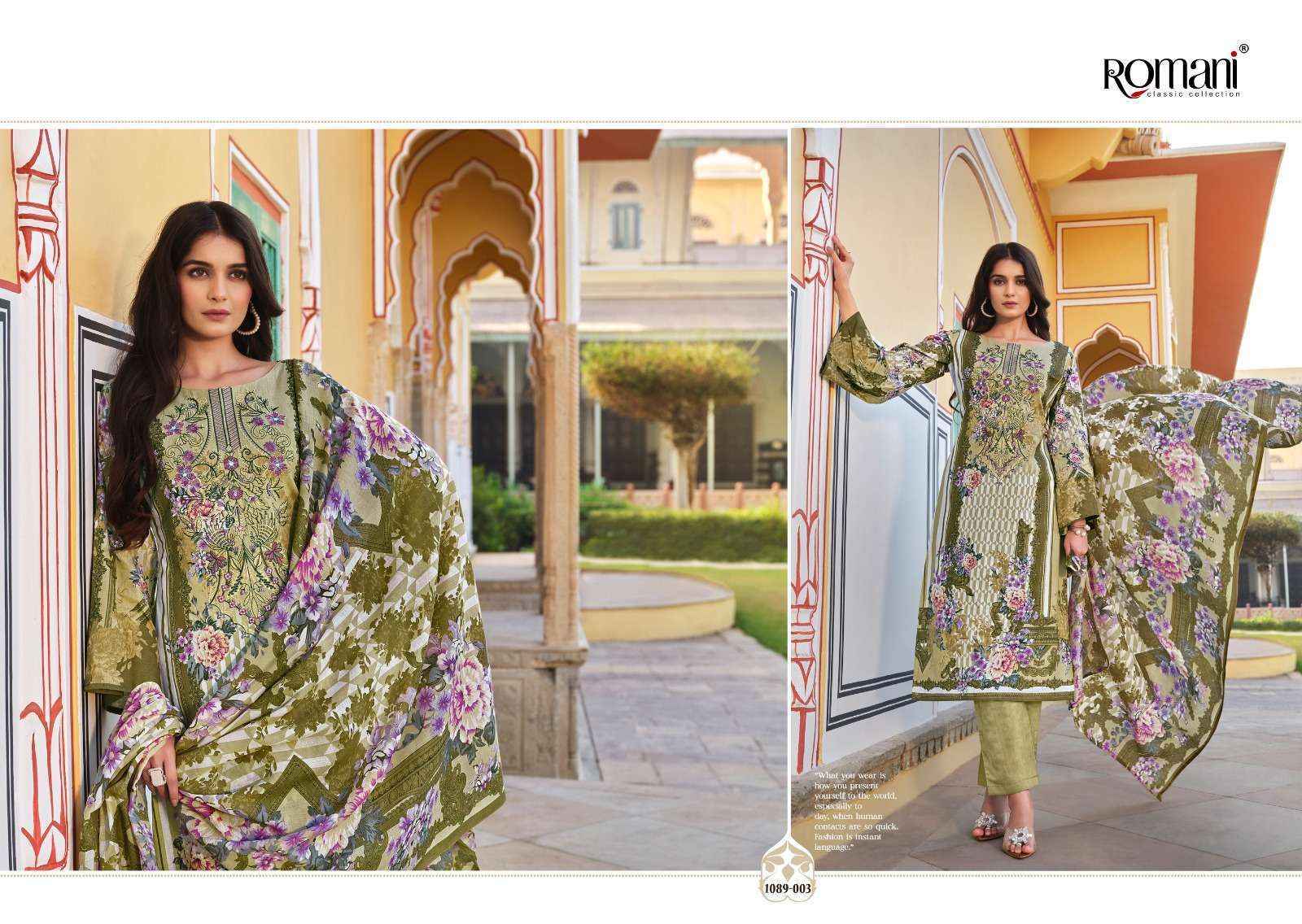 Romani Aarzu Vol-6 Cotton Dress Material (8 pcs Catalogue)