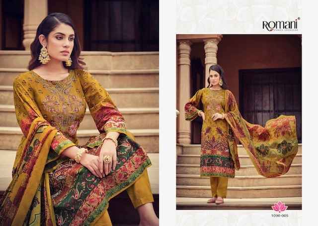 Romani Aarzu Vol-7 Cotton Dress Material (8 pcs Catalogue)