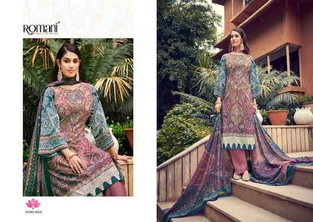 Romani Aarzu Vol-7 Cotton Dress Material (8 pcs Catalogue)