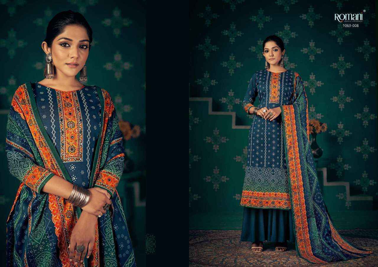 Romani Noori Pashmina Dress Material (10 pcs Catalogue)