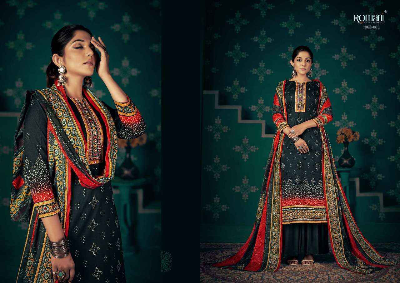Romani Noori Pashmina Dress Material (10 pcs Catalogue)