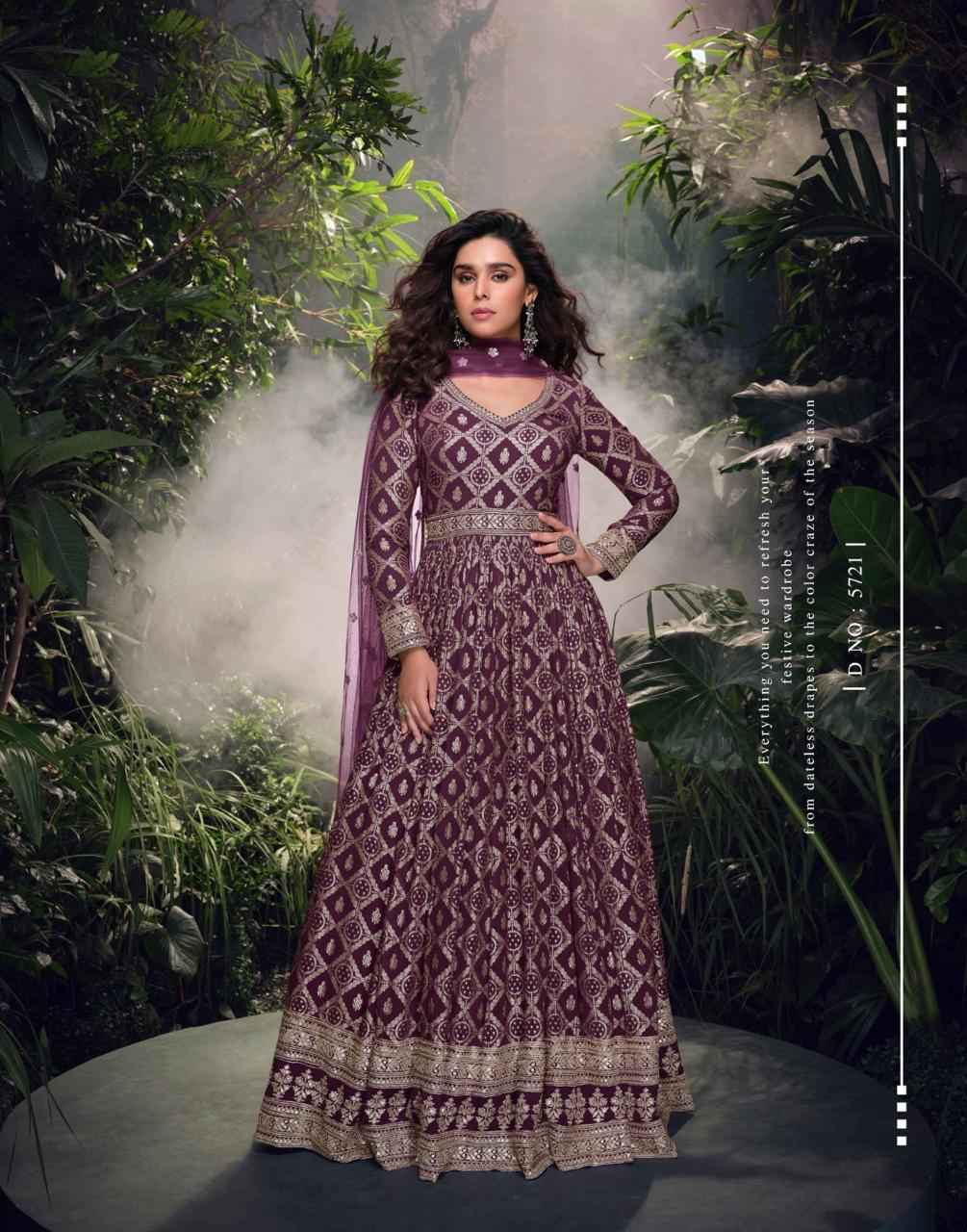 Sayuri Designer Lakshita Readymade Viscouse Dress (3 pcs Catalogue)