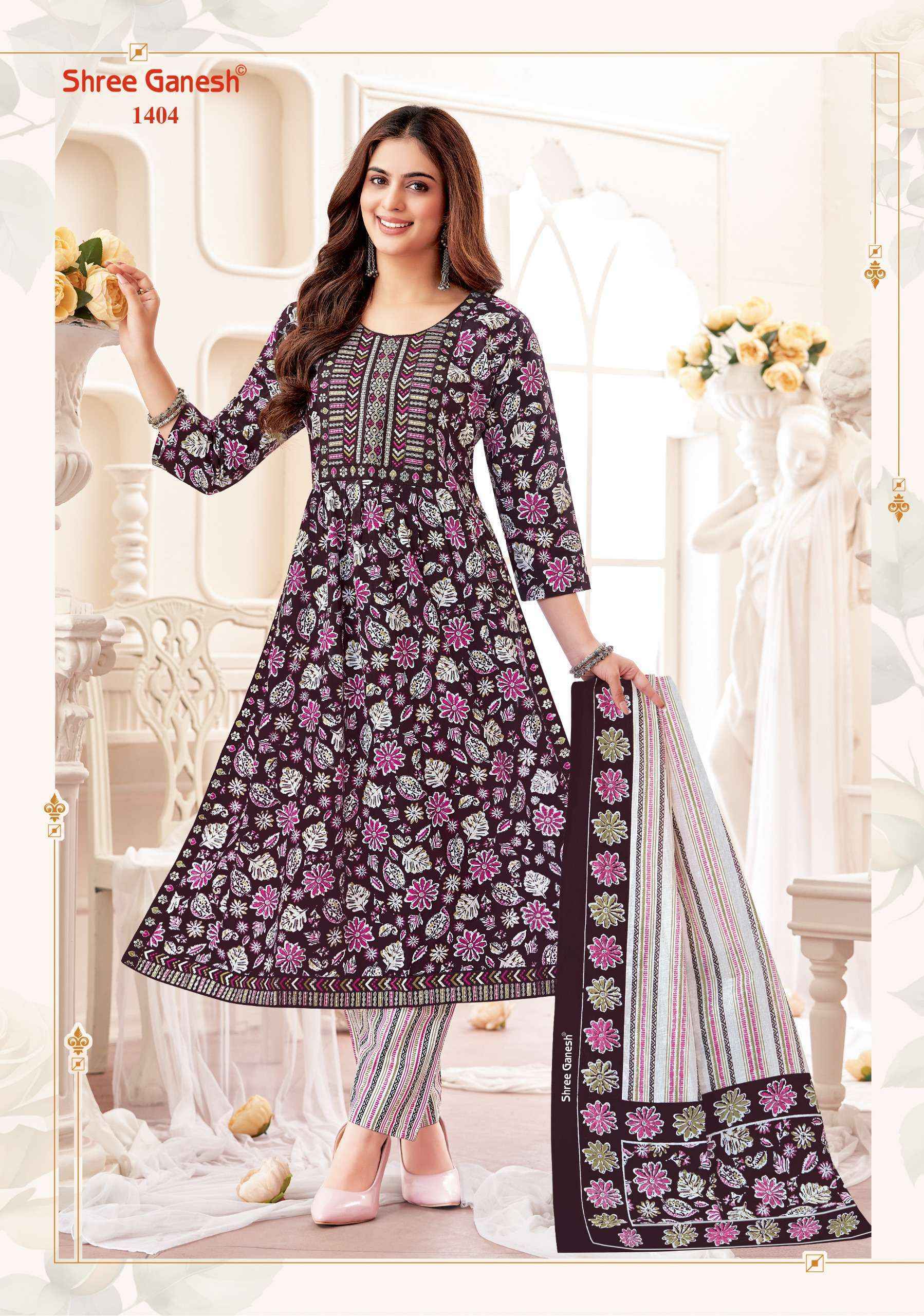 Shree Ganesh Zaara Vol-4 Cotton Readymade Suit (9 pcs Catalogue)