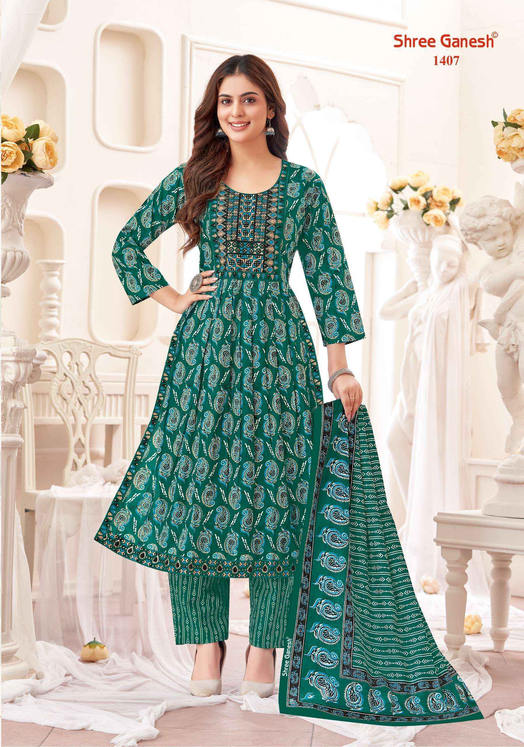 Shree Ganesh Zaara Vol-4 Cotton Readymade Suit (9 pcs Catalogue)