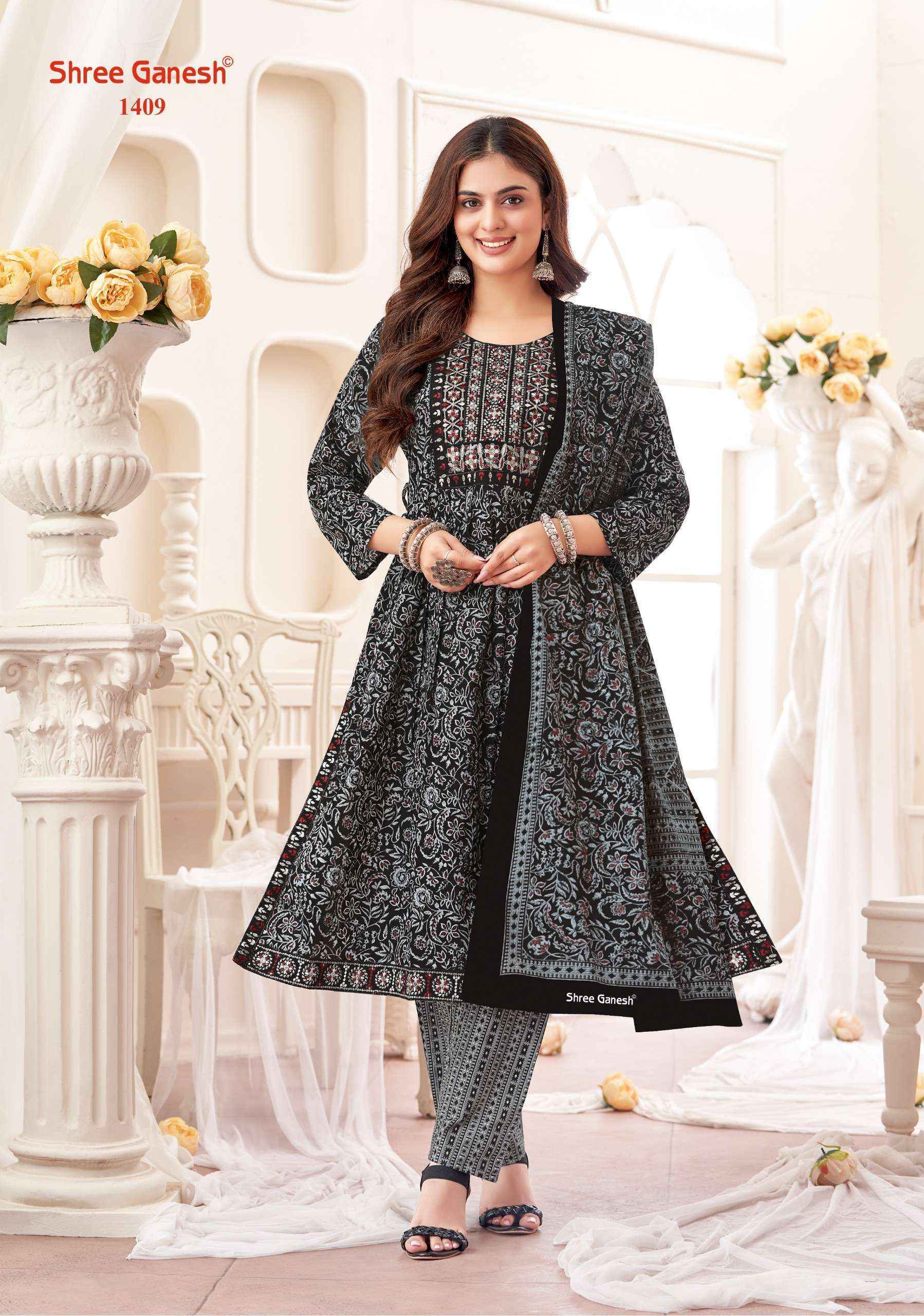 Shree Ganesh Zaara Vol-4 Cotton Readymade Suit (9 pcs Catalogue)