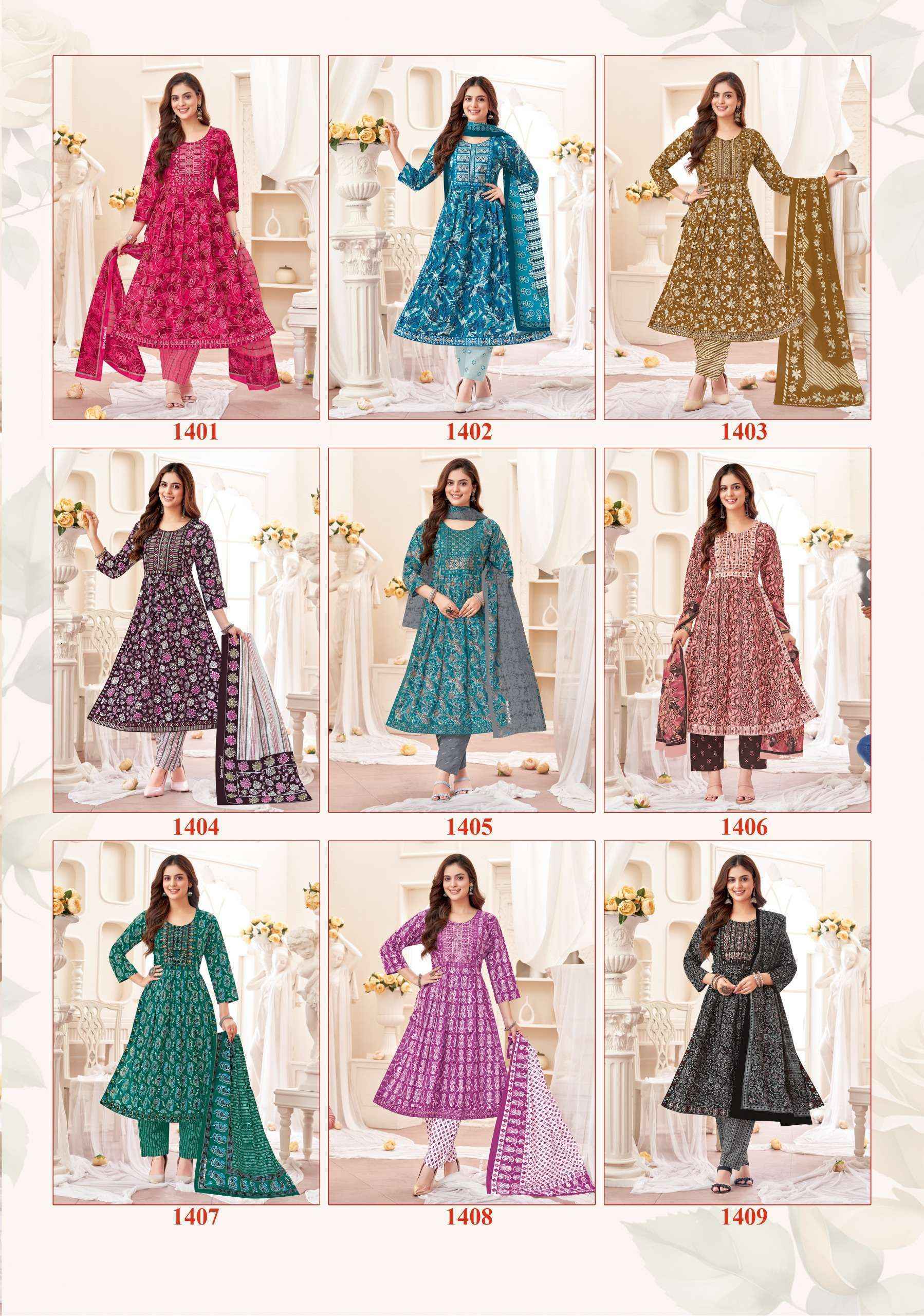 Shree Ganesh Zaara Vol-4 Cotton Readymade Suit (9 pcs Catalogue)