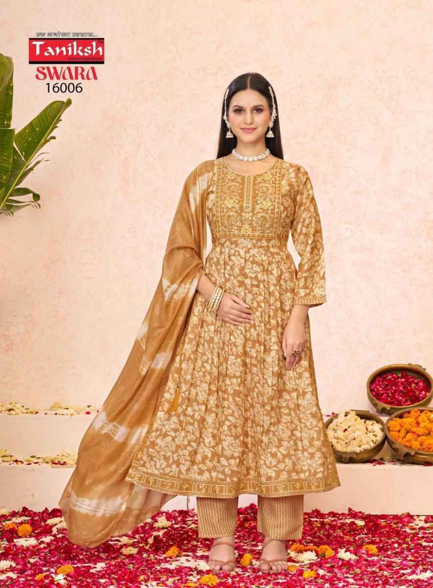Taniksh Swara Vol-16 Reyon Readmade Suit (8 pcs Catalogue)