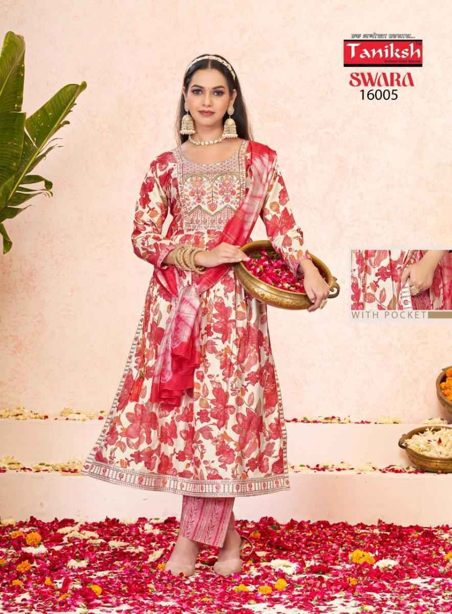 Taniksh Swara Vol-16 Reyon Readmade Suit (8 pcs Catalogue)
