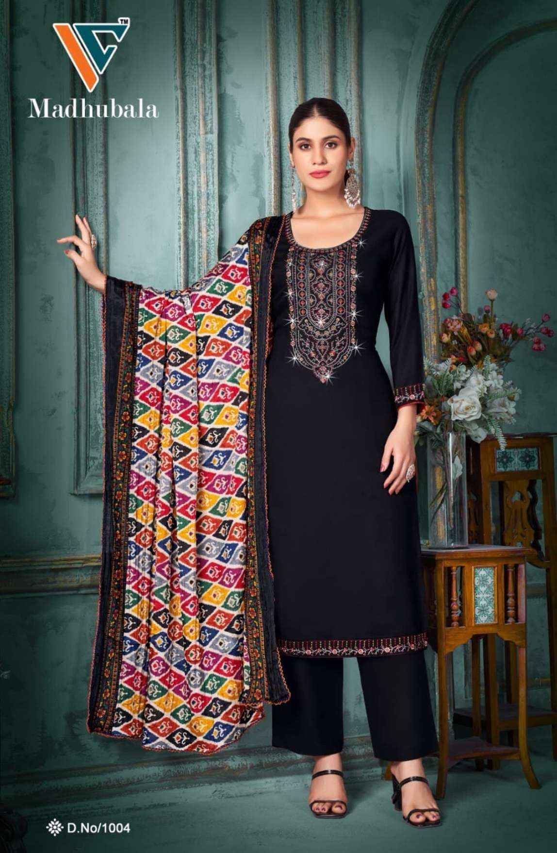 Vandana‎ Creation Madhubala Vol 1 Rayon Dress Material 8 pcs Catalogue
