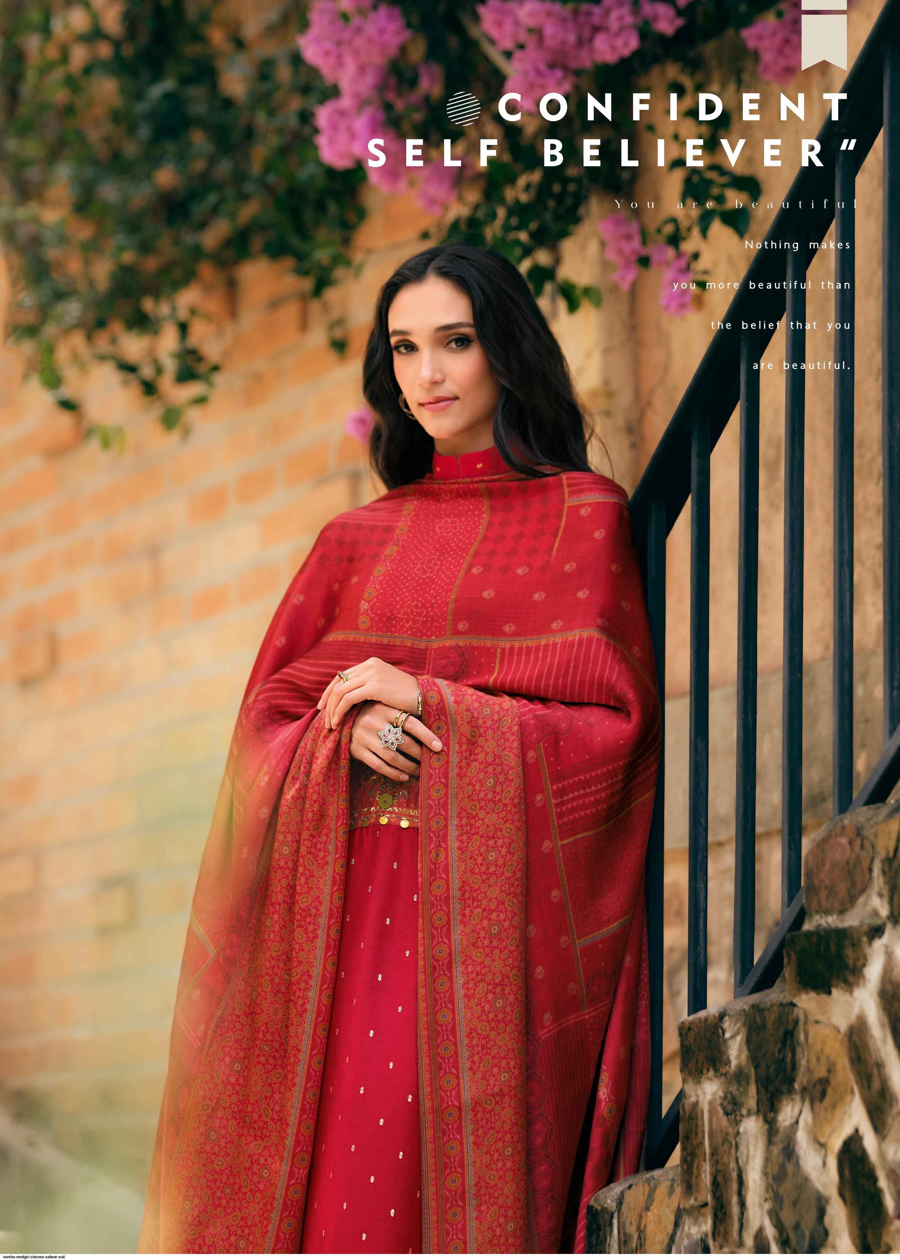 Varsha Neelgiri Viscouse Dress Material (6 pcs Catalogue)