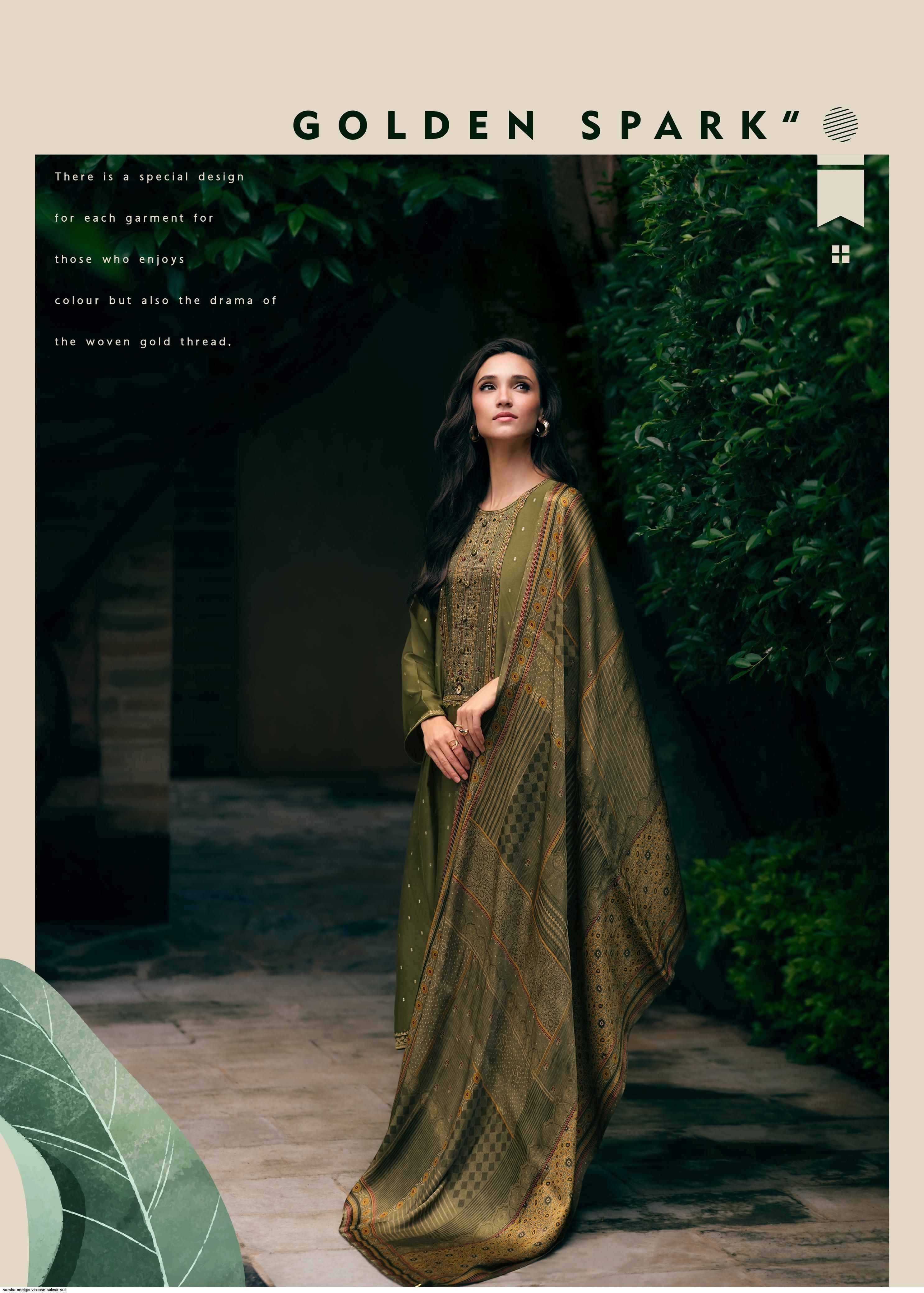 Varsha Neelgiri Viscouse Dress Material (6 pcs Catalogue)