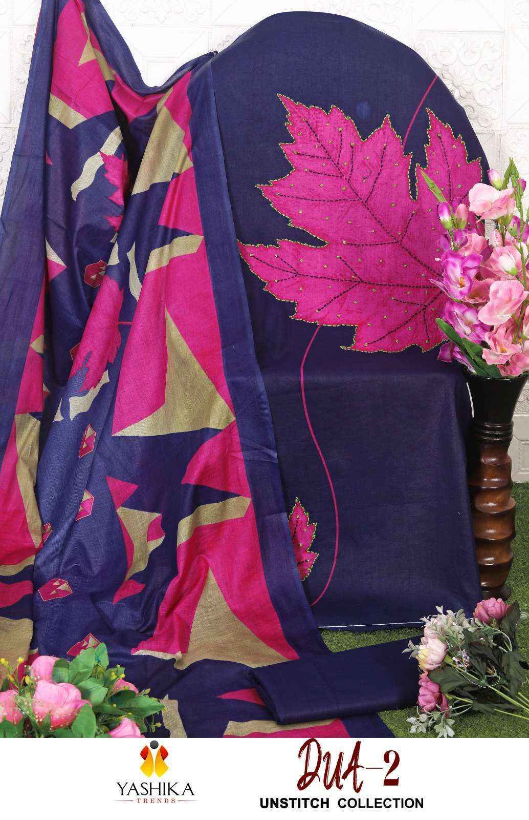 Yashika Trends Dua Vol-2 Cotton Dress Material (8 pcs Catalogue)