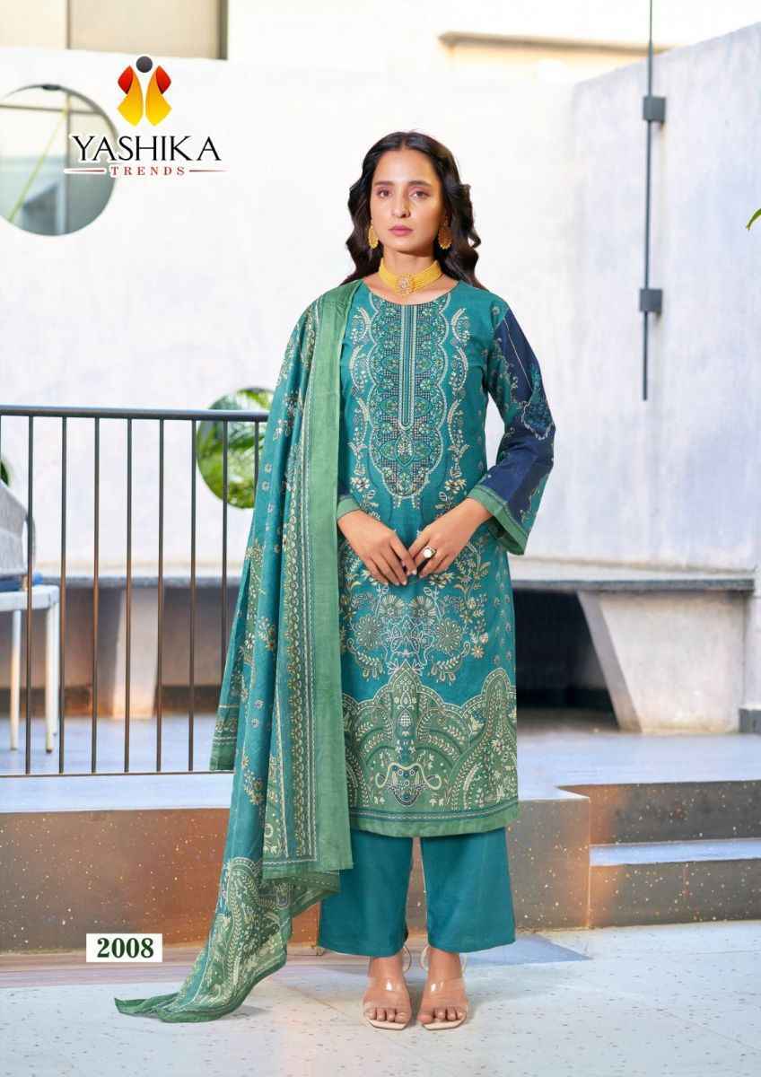 Yashika Trends Naira C Cotton Dress Material (8 pcs Catalogue)