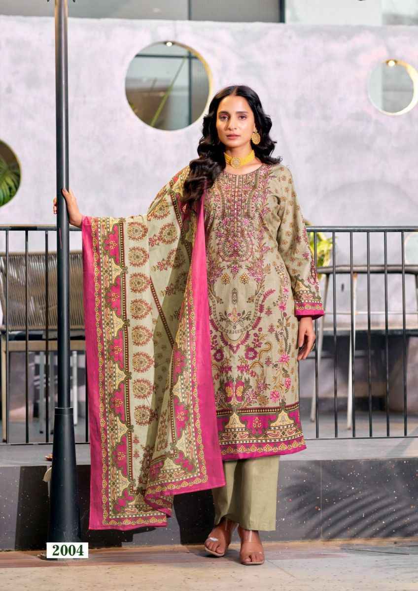 Yashika Trends Naira C Cotton Dress Material (8 pcs Catalogue)