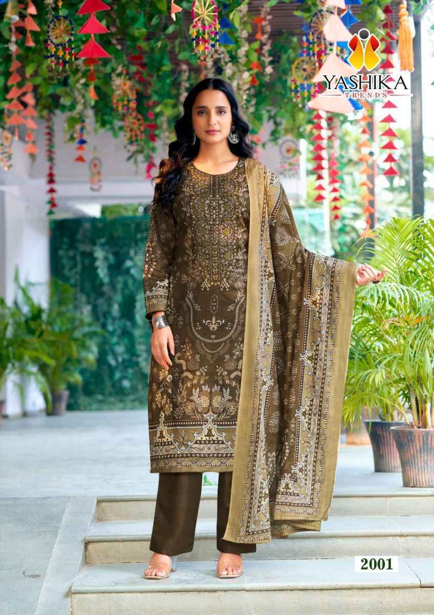 Yashika Trends Naira C Cotton Dress Material (8 pcs Catalogue)