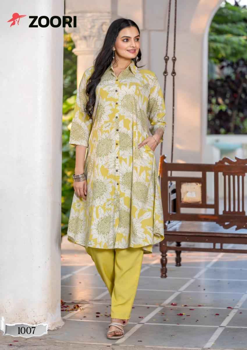 Zoori Alexa Vol-2 Rayon Co Ord Set (6 pcs Catalogue)
