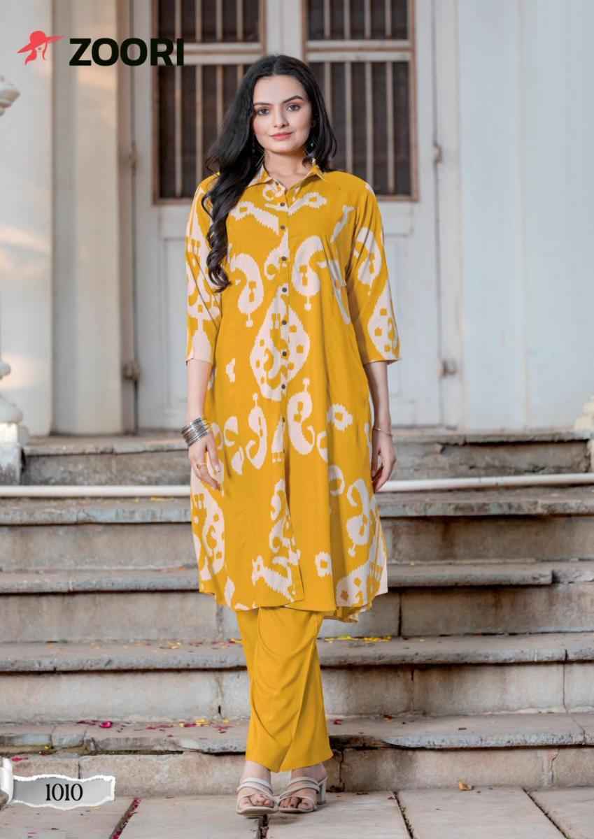 Zoori Alexa Vol-2 Rayon Co Ord Set (6 pcs Catalogue)