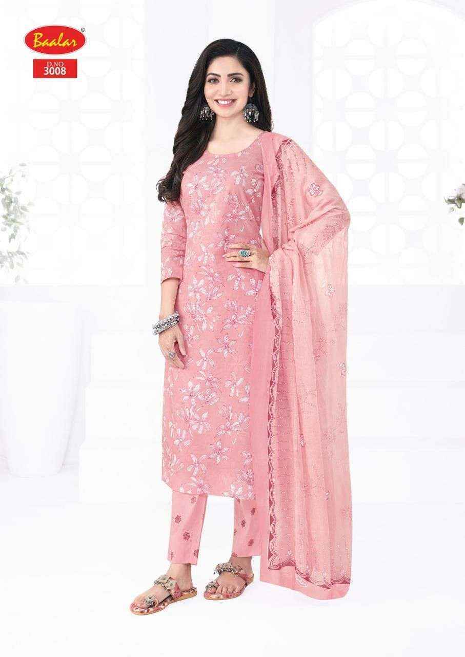 Baalar Kashmir Cotton Vol-3 Cotton Dress Material (12 pcs Catalogue)