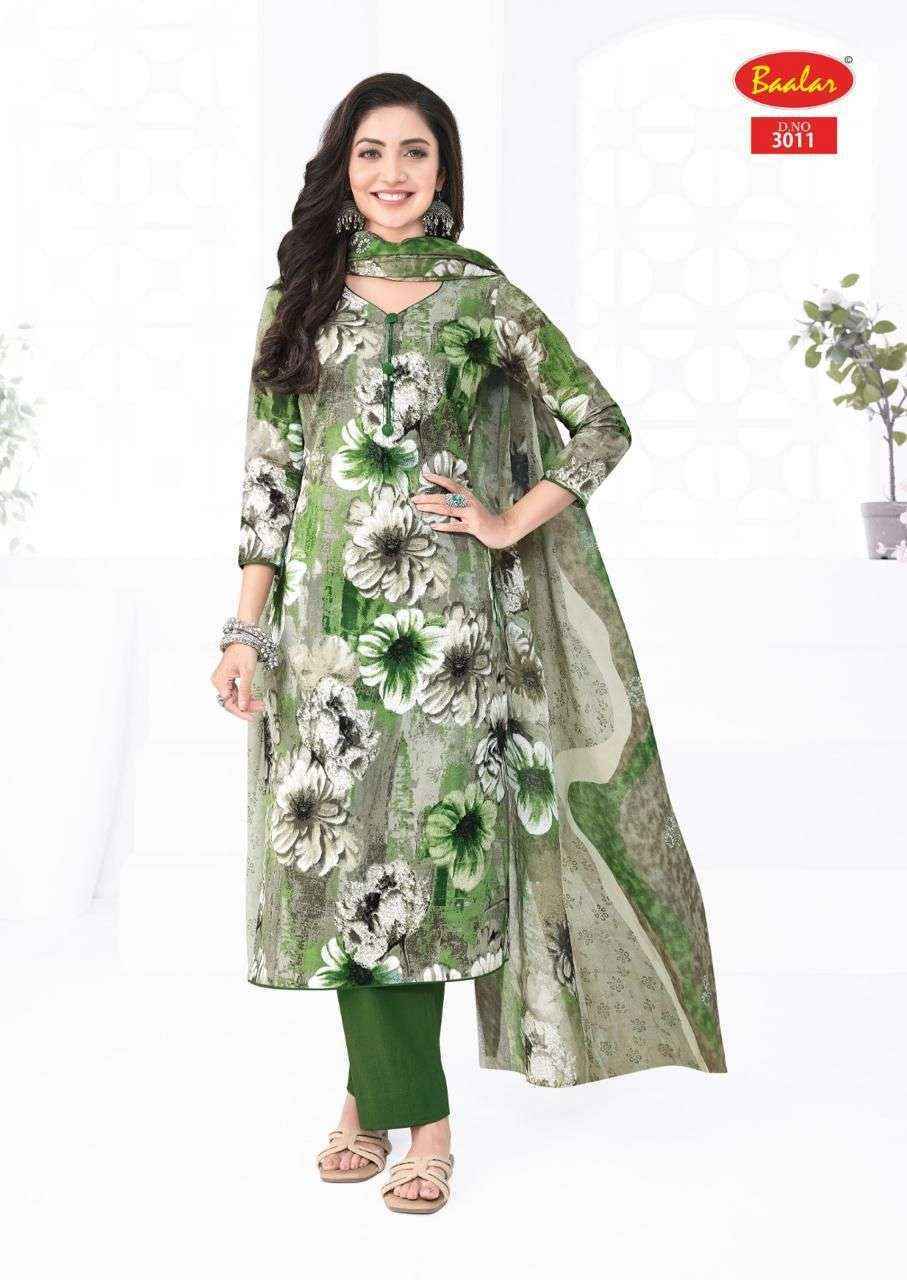 Baalar Kashmir Cotton Vol-3 Cotton Dress Material (12 pcs Catalogue)