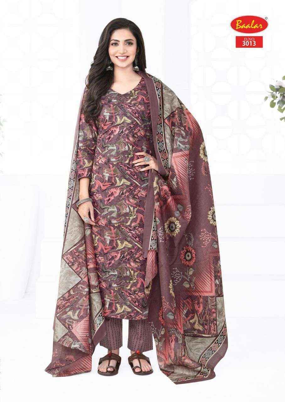 Baalar Kashmir Cotton Vol-3 Cotton Dress Material (12 pcs Catalogue)