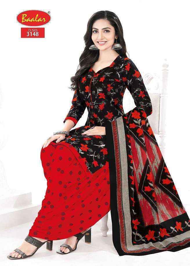 Baalar Zaara Patiyala Vol-31 Cotton Dress Material (18 pcs Catalogue)