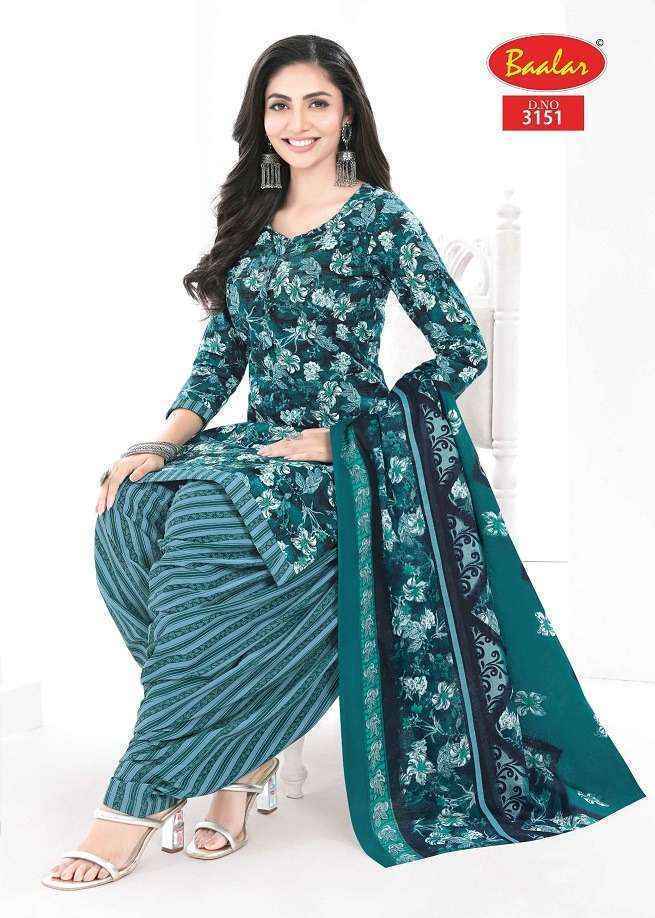 Baalar Zaara Patiyala Vol-31 Cotton Dress Material (18 pcs Catalogue)