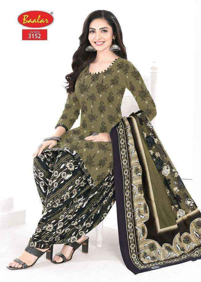 Baalar Zaara Patiyala Vol-31 Cotton Dress Material (18 pcs Catalogue)