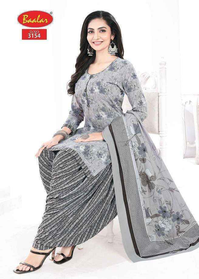 Baalar Zaara Patiyala Vol-31 Cotton Dress Material (18 pcs Catalogue)