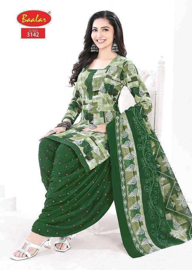 Baalar Zaara Patiyala Vol-31 Cotton Dress Material (18 pcs Catalogue)