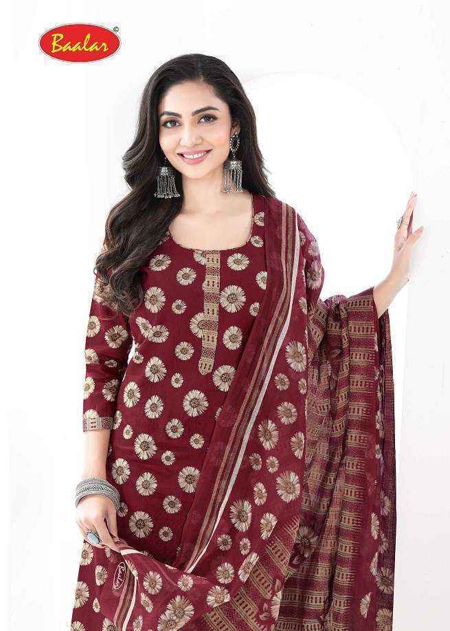 Baalar Zaara Patiyala Vol-31 Cotton Dress Material (18 pcs Catalogue)