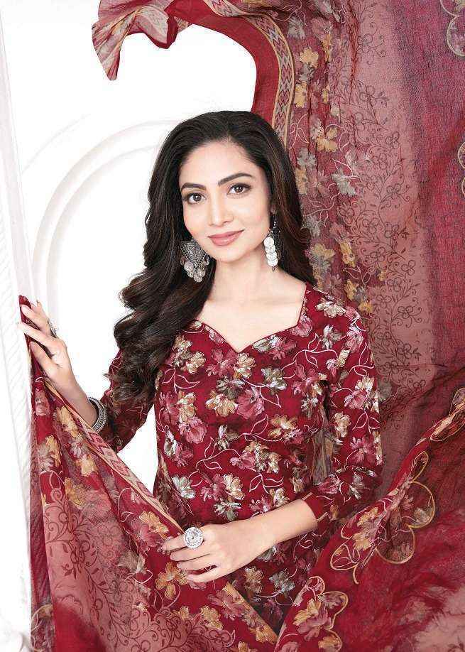 Baalar Zaara Patiyala Vol-31 Cotton Dress Material (18 pcs Catalogue)