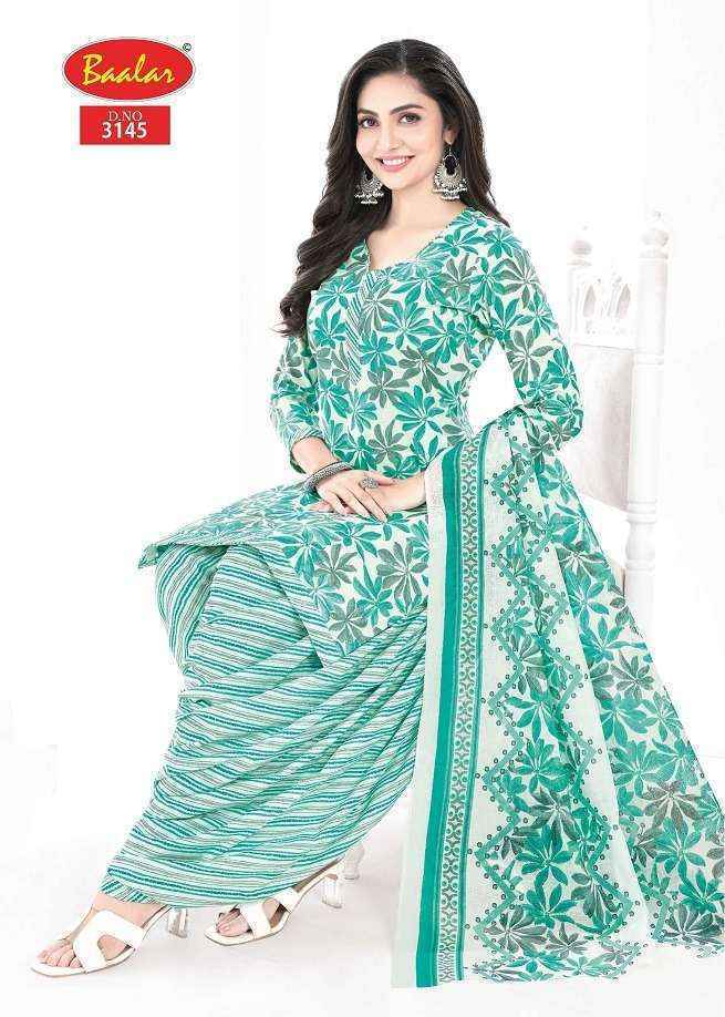 Baalar Zaara Patiyala Vol-31 Cotton Dress Material (18 pcs Catalogue)