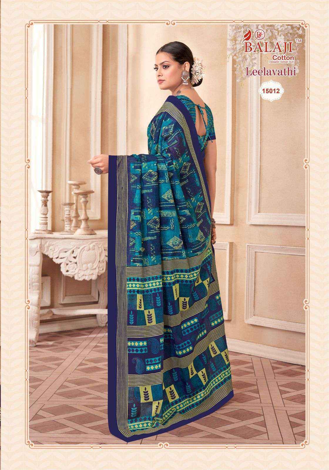 Balaji Leelavati Vol-15 Cotton Saree (20 pcs Catalogue)
