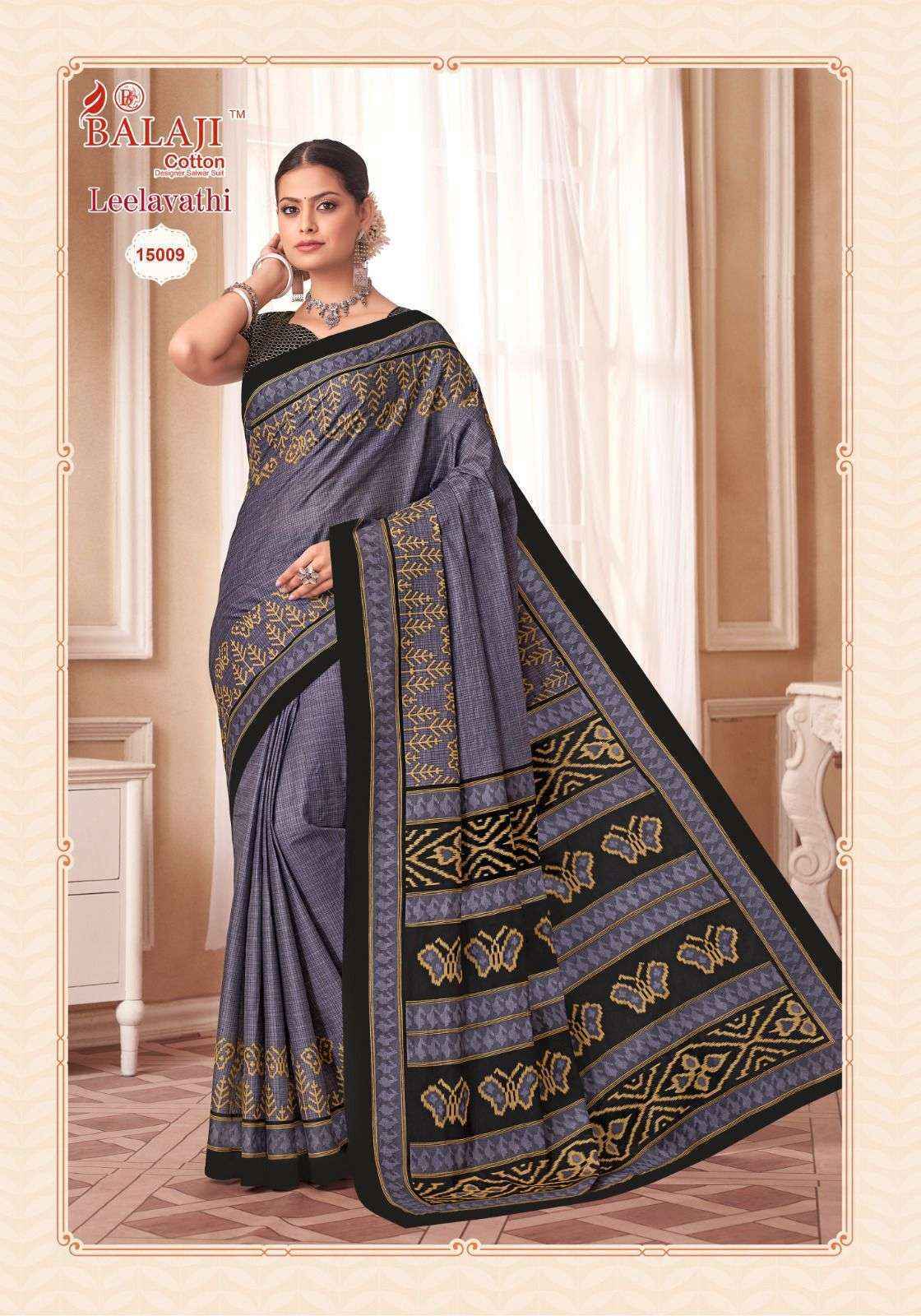 Balaji Leelavati Vol-15 Cotton Saree (20 pcs Catalogue)
