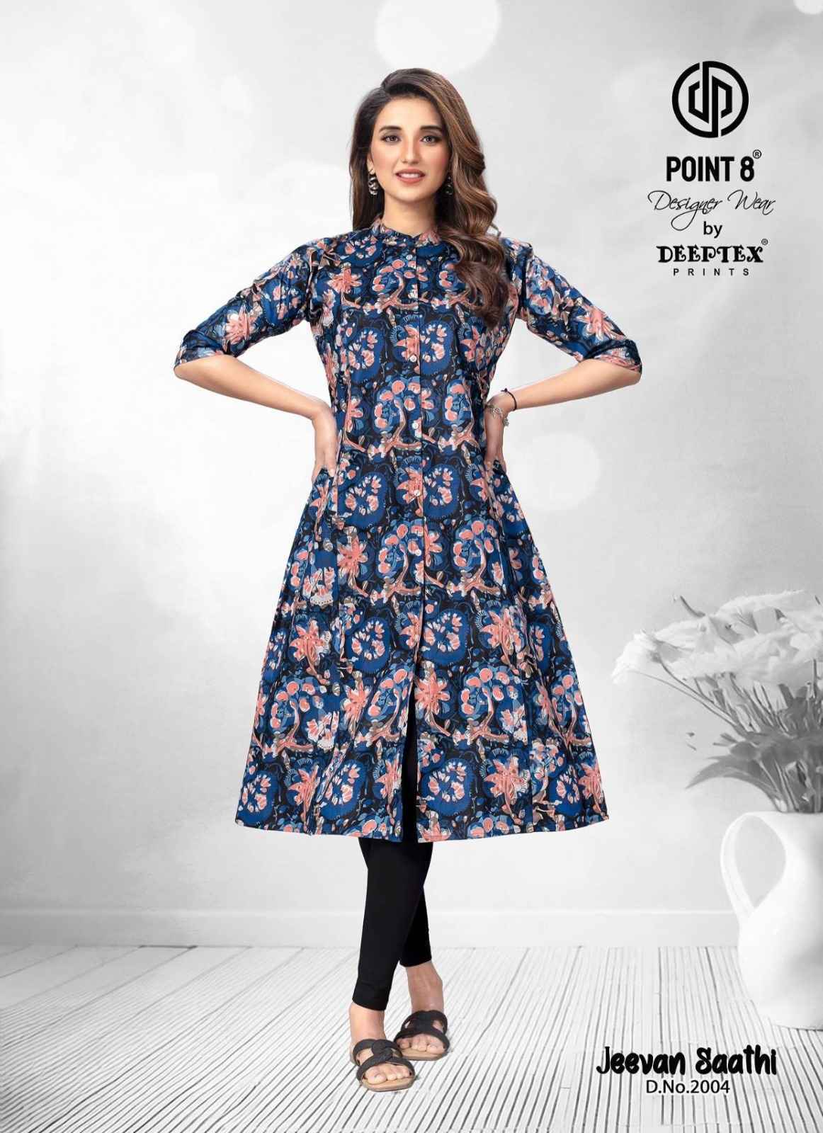 Deeptex Jeevan Saathi Vol-2 Cotton Kurti (10 pcs Catalogue)